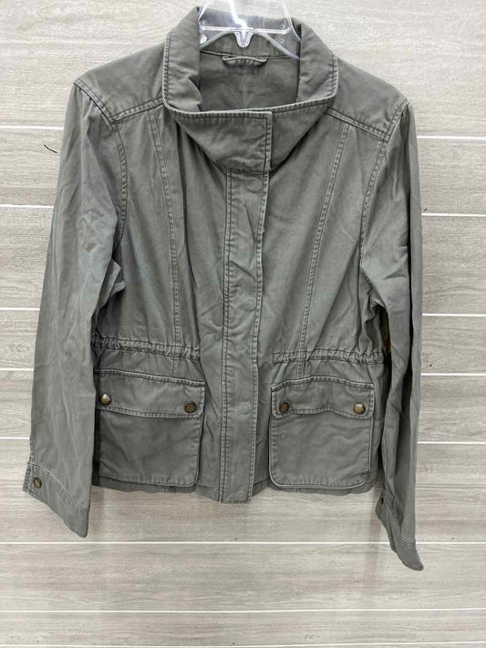 Aeropostale Olive Womens Women Size L Jacket (Outdoor)
