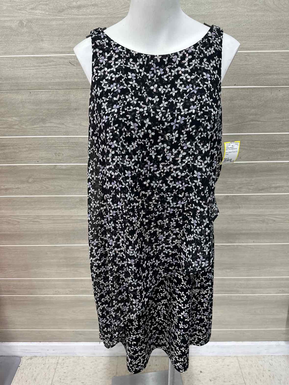Tommy Hilfiger Size 6 Black Womens Dress