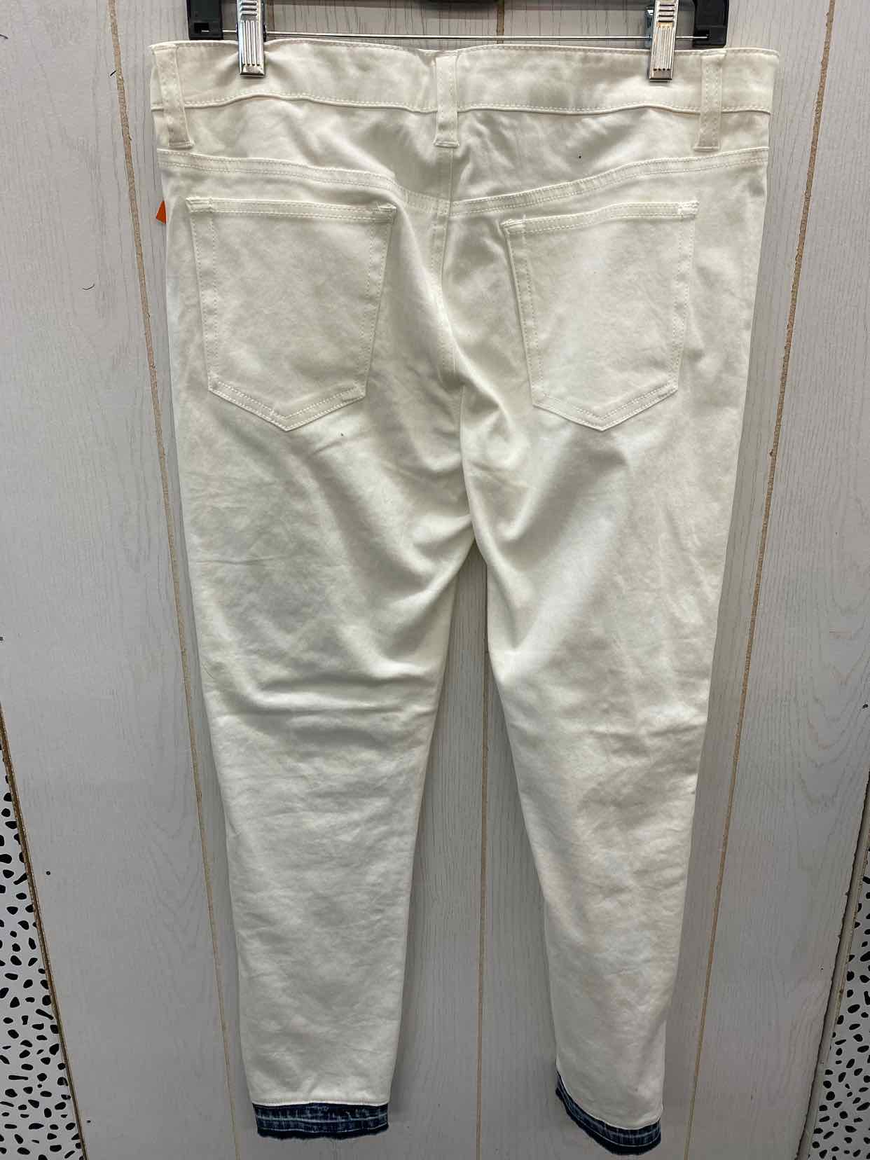 Cream Womens Size 10 Pants
