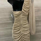 BCBG Maxazria Gold Womens Size Small Dress