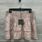 Le Lis Size 8/10 Tan Womens Skirt