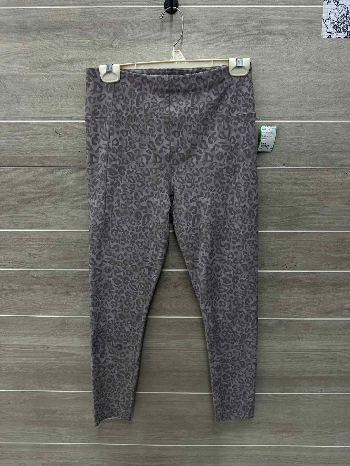 Size M Brown Womens Leggings
