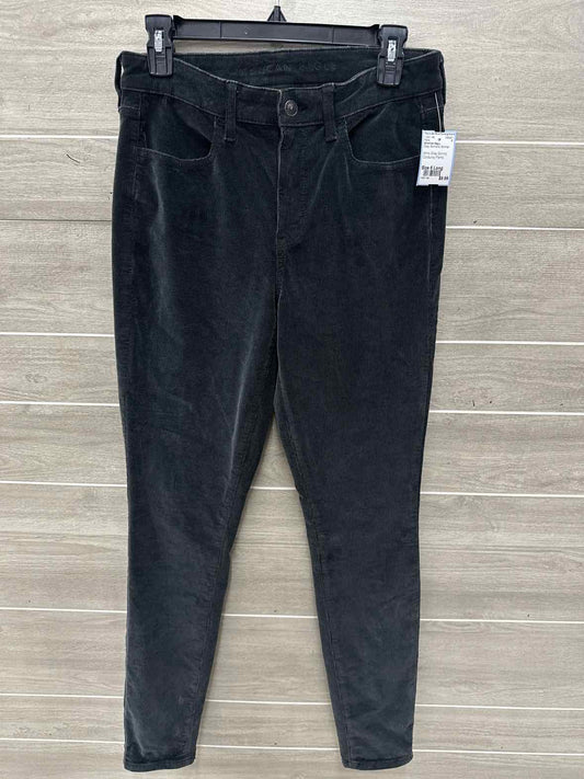 American Eagle Size 6 Long Gray Womens Pants