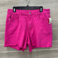 Judy Blue Pink Womens Women Size 1X Shorts