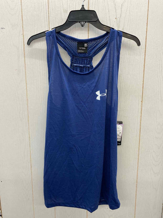 Under Armour Blue Womens Size XL Tank Top