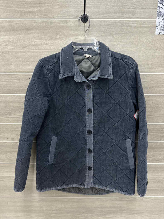 Hem & Thread Blue Womens Women Size M Jacket (Outdoor)