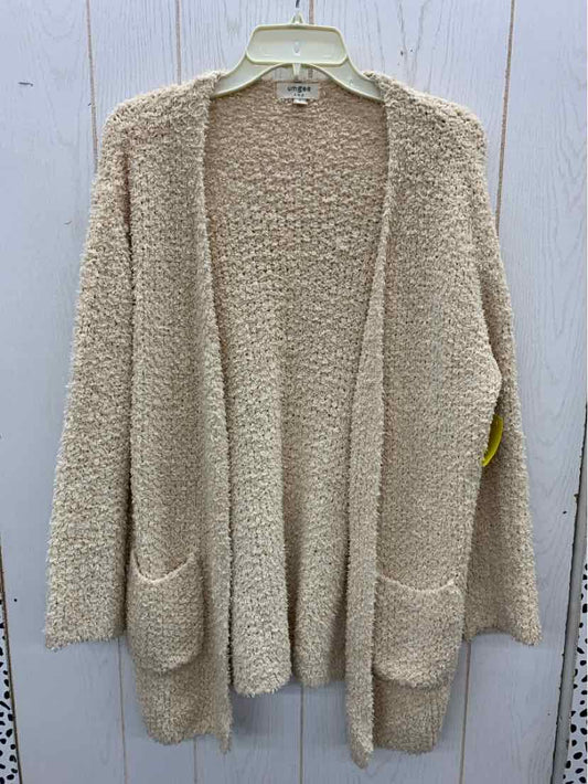 Umgee Tan Womens Size Small Sweater