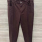 Chico's Size 10/12 Brown Womens Pants