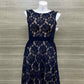 Julian Taylor Navy Womens Size 12 Dress