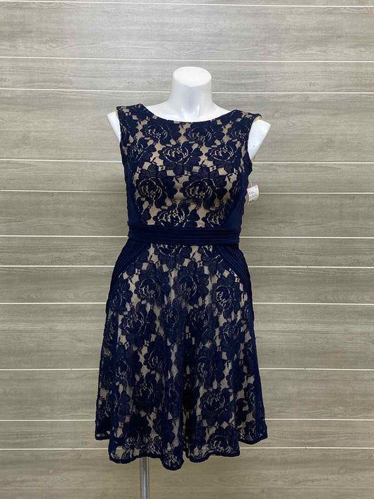 Julian Taylor Navy Womens Size 12 Dress