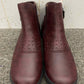 JBU Burgundy Womens Size 12 Boots