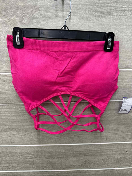 Zenana Size L/XL Pink Womens Bra