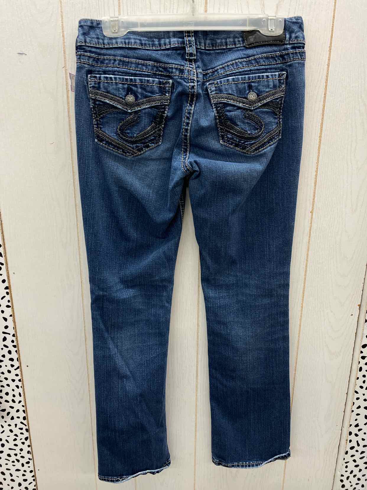 Silver Blue Womens Size 28 Jeans