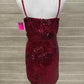 LULU'S Size 8/10 Red Womens Dress