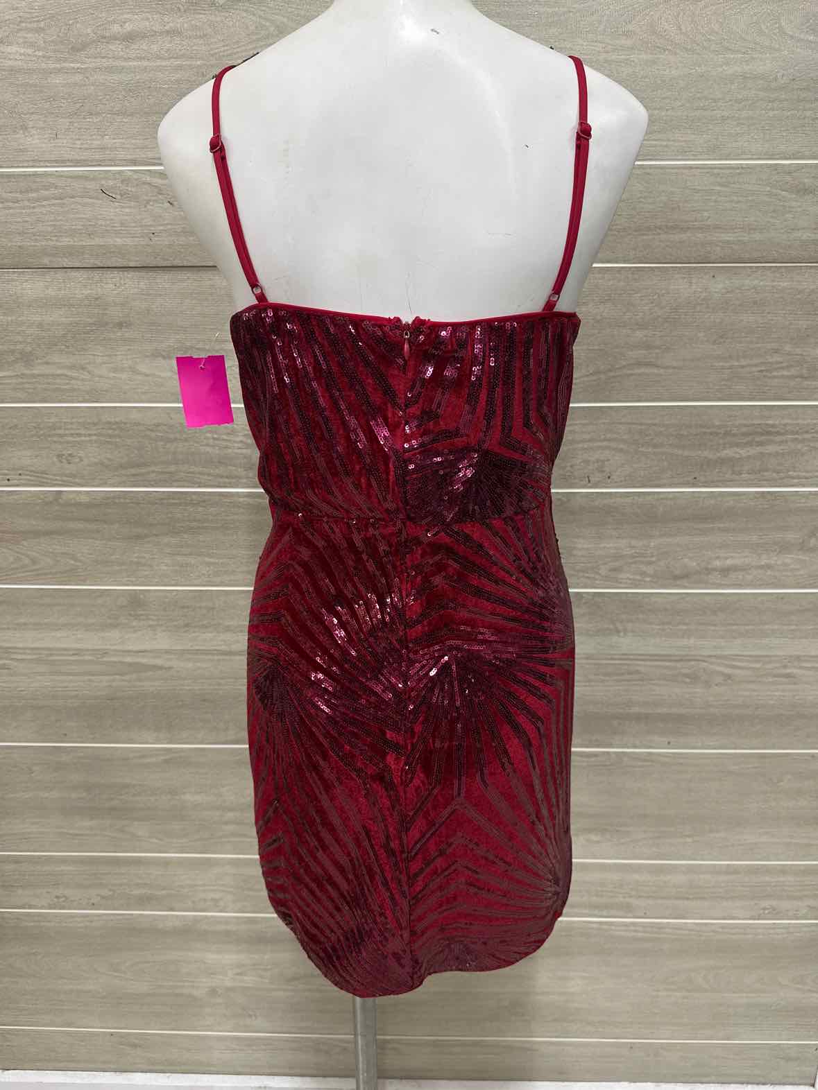 LULU'S Size 8/10 Red Womens Dress