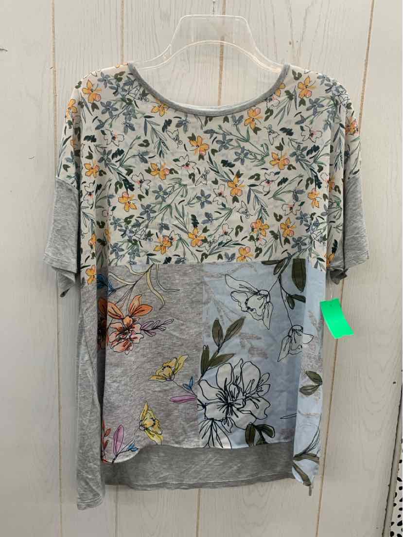 Gray Womens Size L Shirt