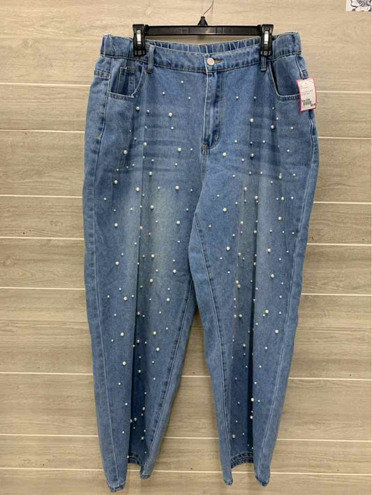 Shein Blue Womens Size 20W Jeans