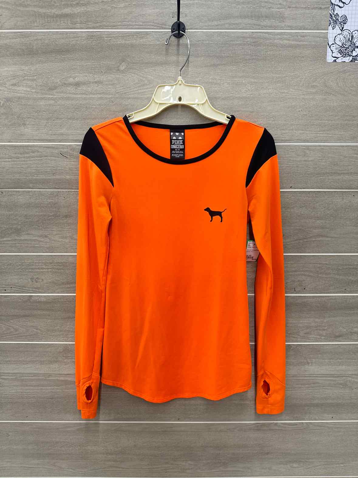 PINK Size XS Orange Junior Shirt