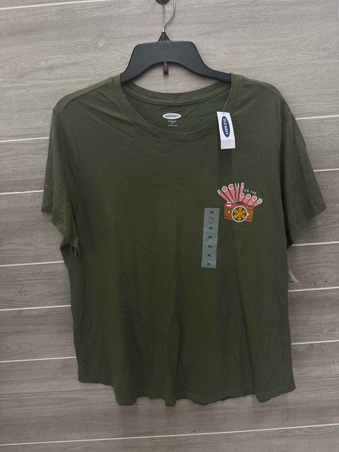 Old Navy Olive Womens Size XL Shirt