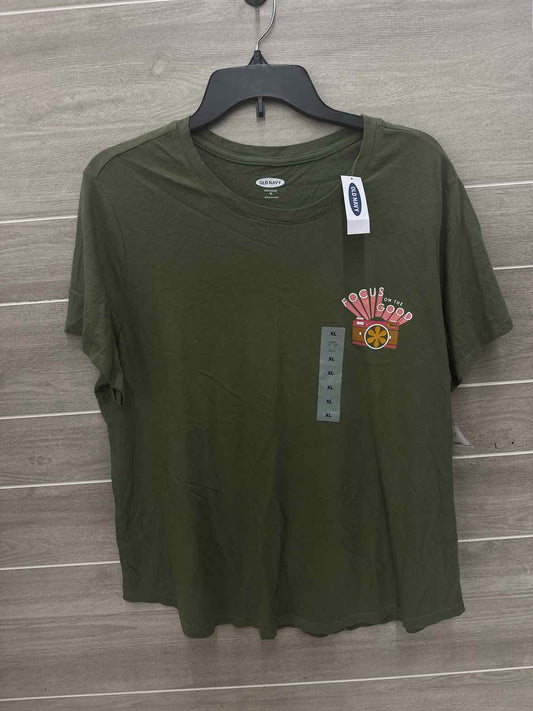 Old Navy Olive Womens Size XL Shirt