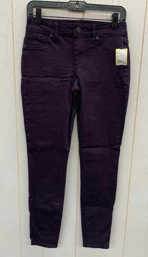 Maurices Purple Womens Size 6 Pants