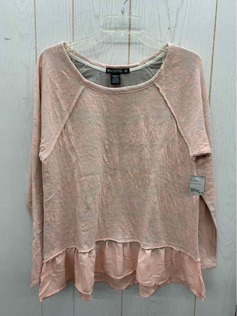 Miss Chievous Peach Womens Size XL Shirt