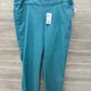 Croft & Barrow Size 14 Short Teal Petite Pants