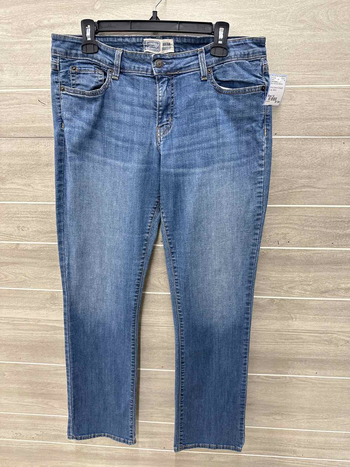 Levis Signature Size 14 Blue Womens Jeans