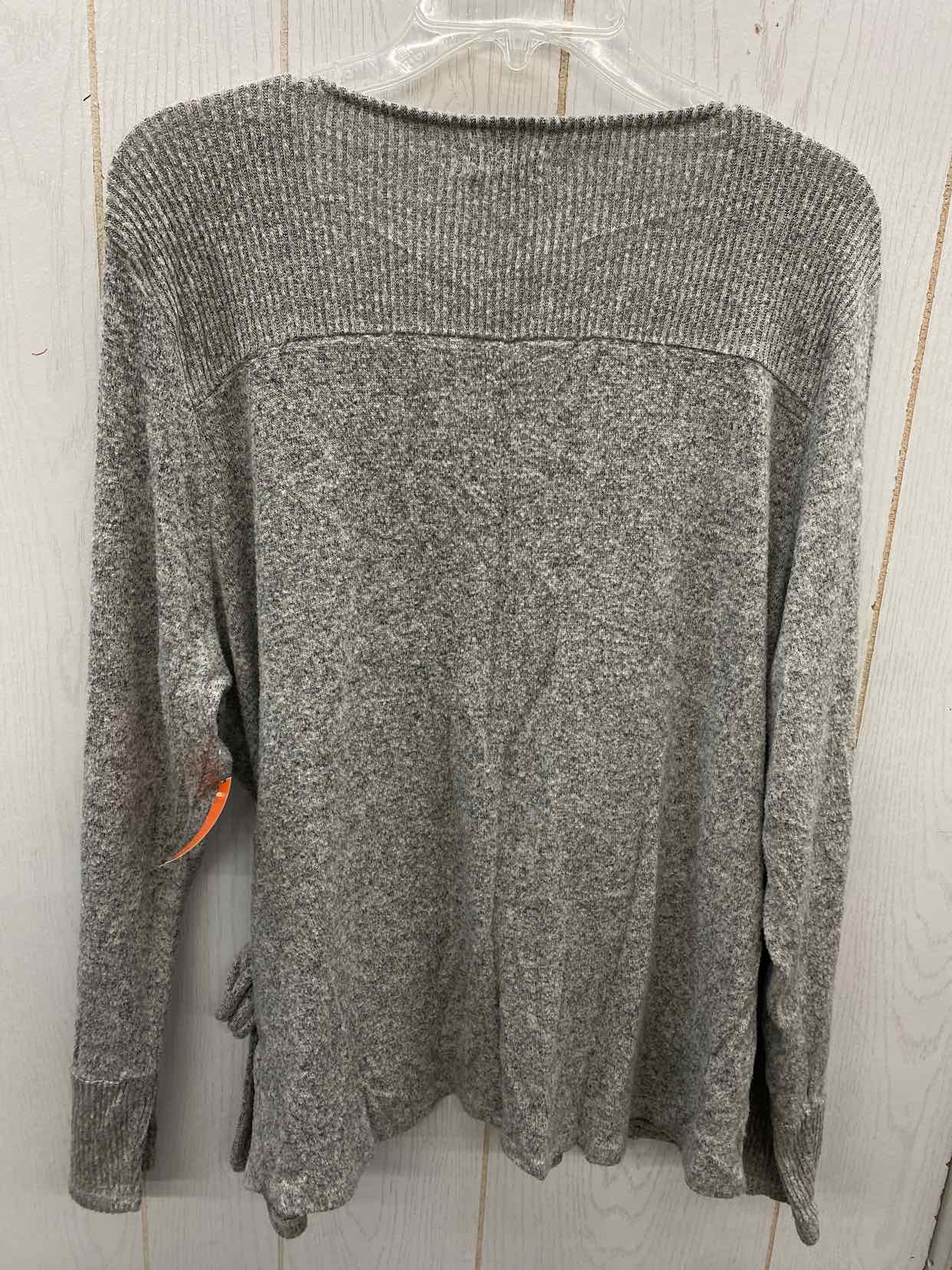 Maurices Gray Womens Size 1X Shirt