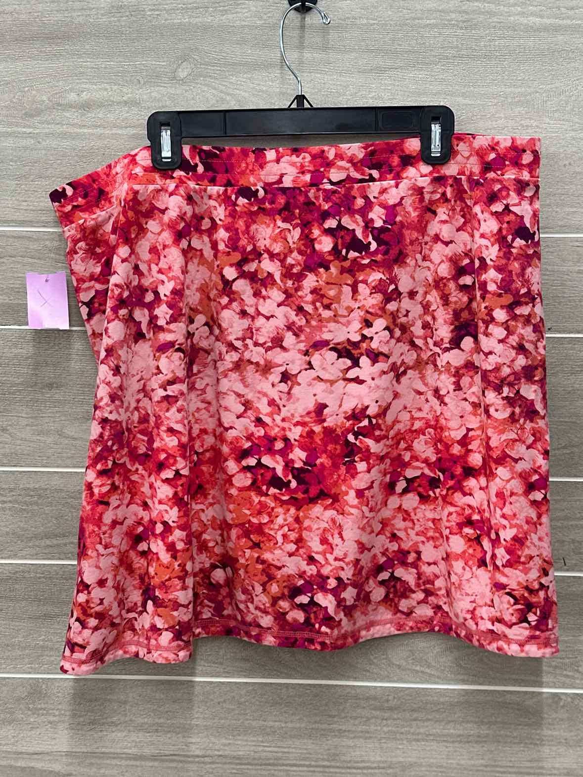 Isaac Mizrahi Pink Womens Size 1X Skirt