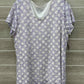 Susan Graver Purple Womens Size 16/18 Shirt