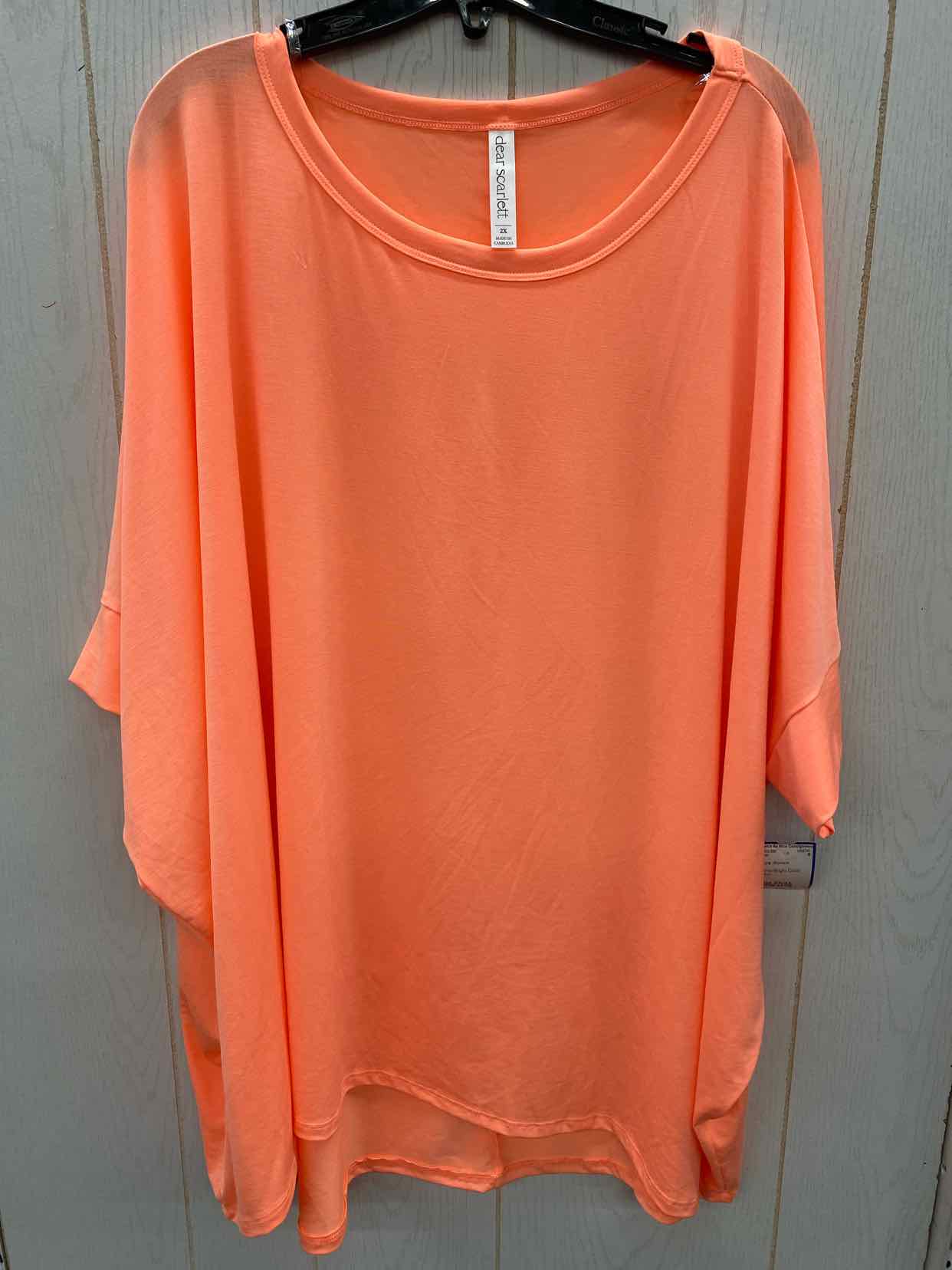 Coral Womens Size 2X/3X Shirt