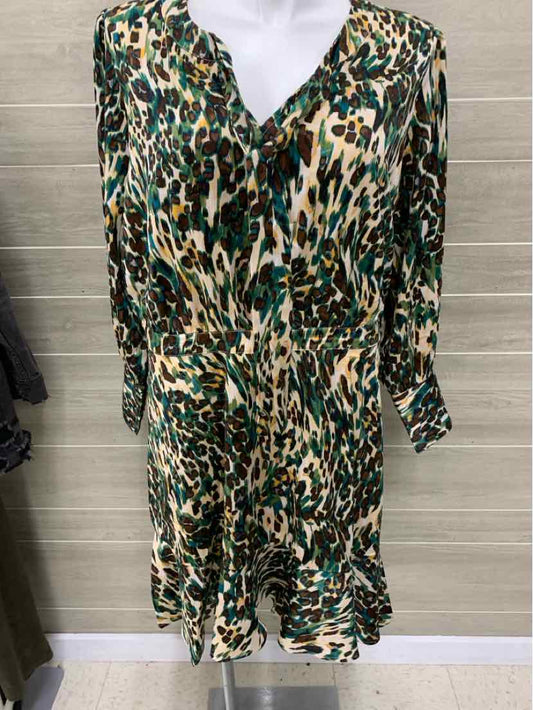 Jessica Simpson Green Womens Size 3X Dress