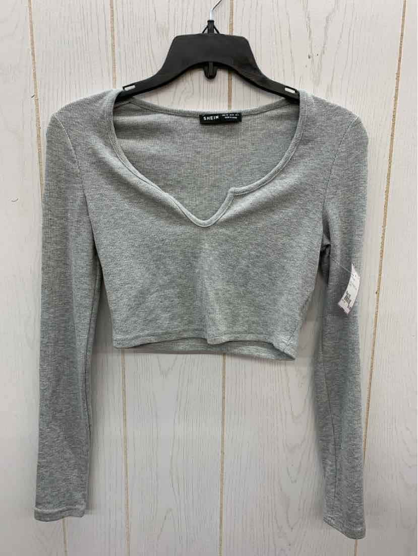 Shein Gray Junior Size XS Shirt