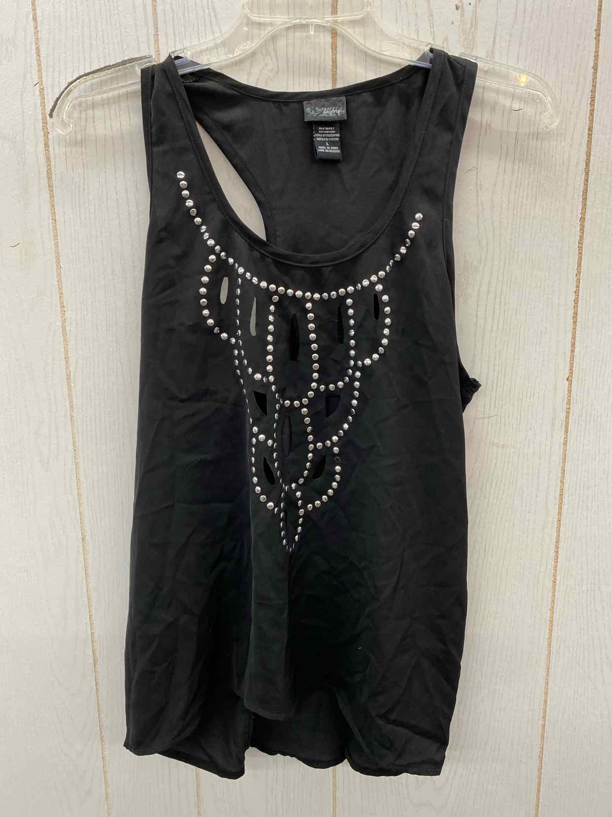 Daytrip Black Womens Size L Tank Top