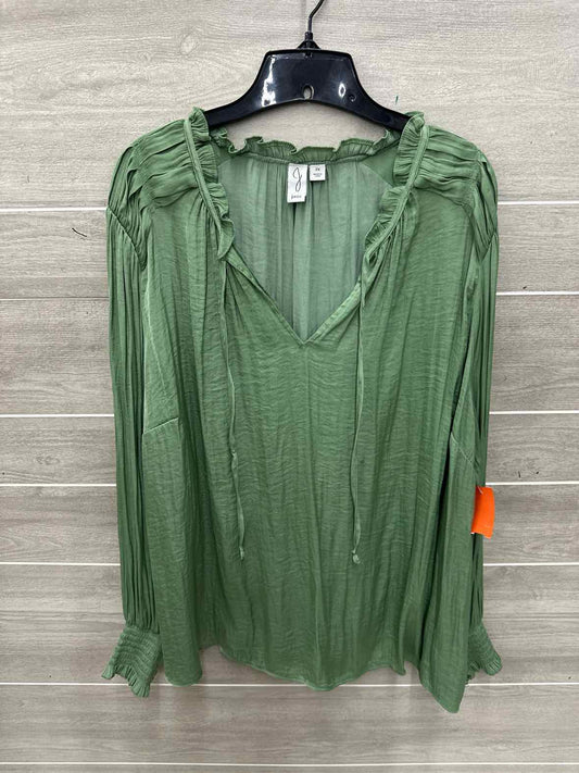 Joie Size 2X Green Plus Shirt
