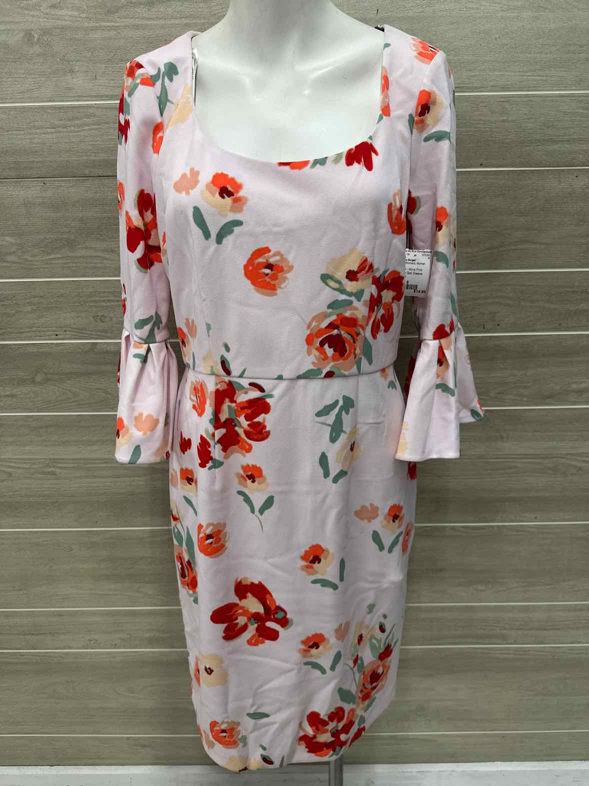 Donna Morgan Size 8 Pink Womens Dress