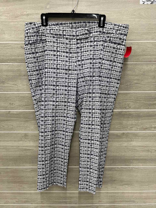 CJ Banks Black Womens Women Size 18W Pants