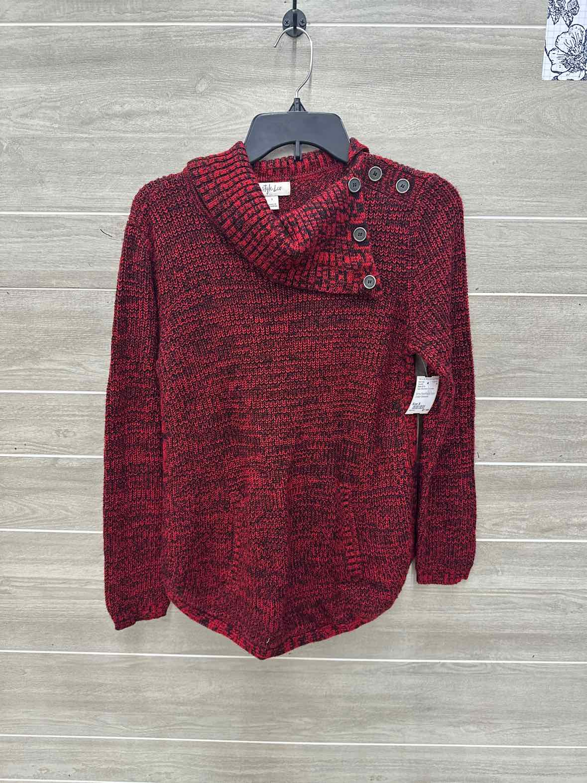 Style & Co Size S Red Womens Sweater