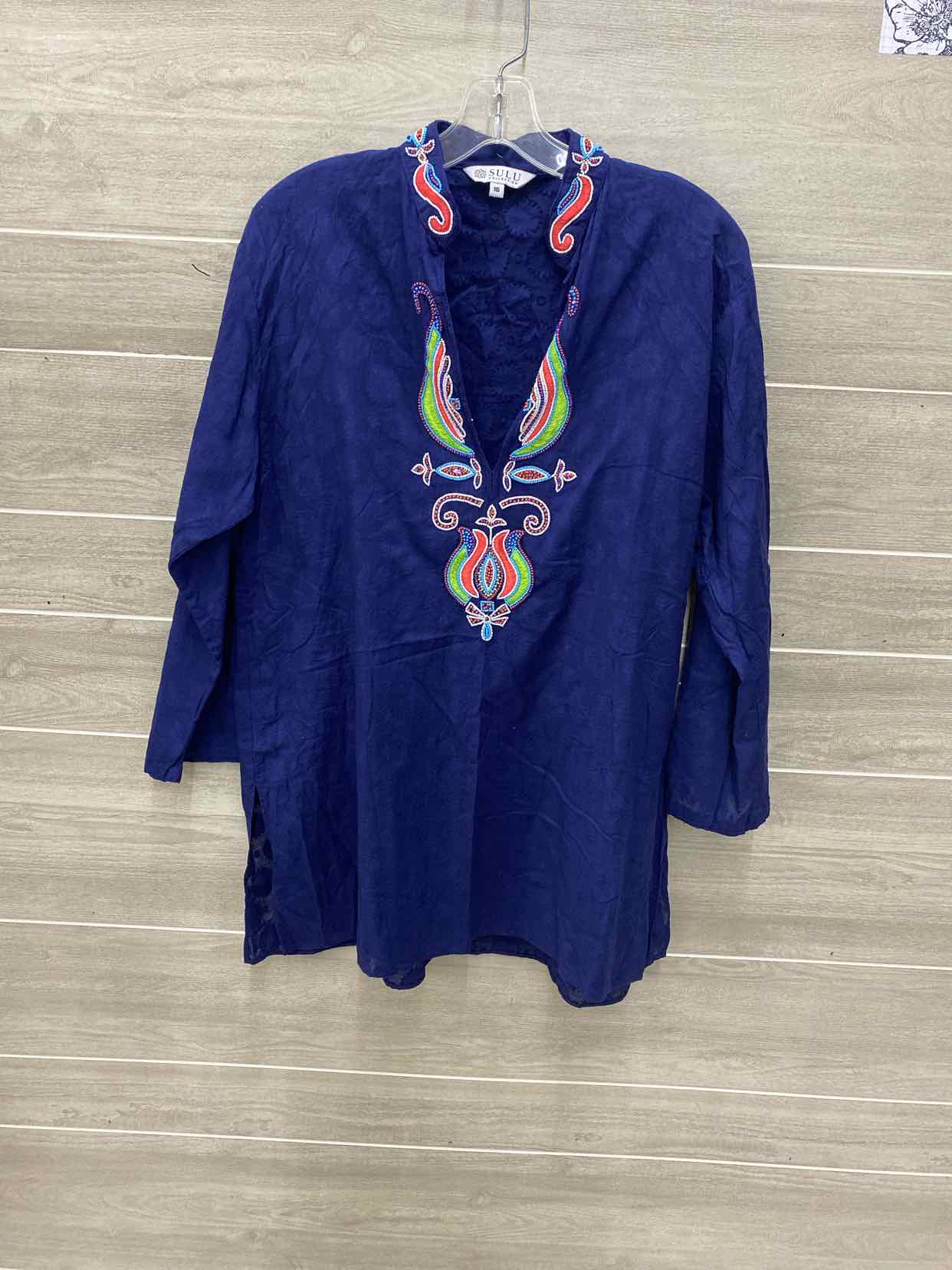 Blue Womens Size 16 Shirt