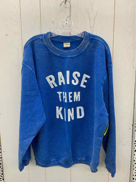 Blue Womens Size M/L Sweatshirt