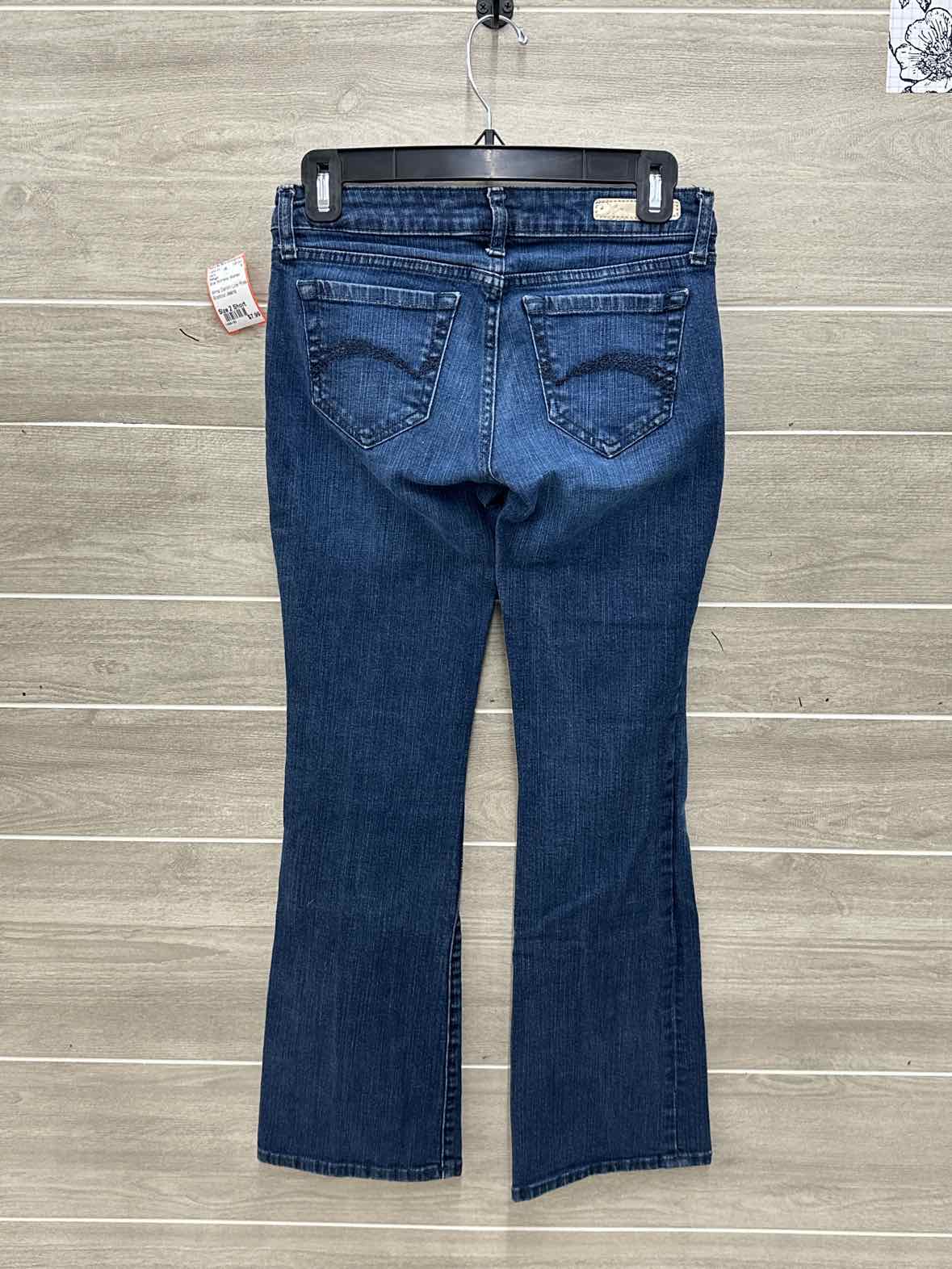 Refuge Blue Womens Women Size 2 Short Jeans