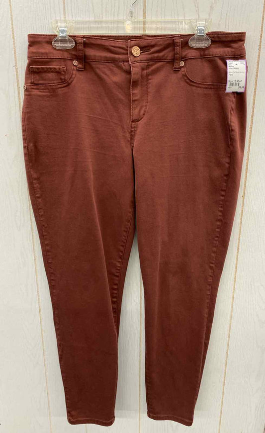 Maurices Brown Womens Size 12 Short Pants