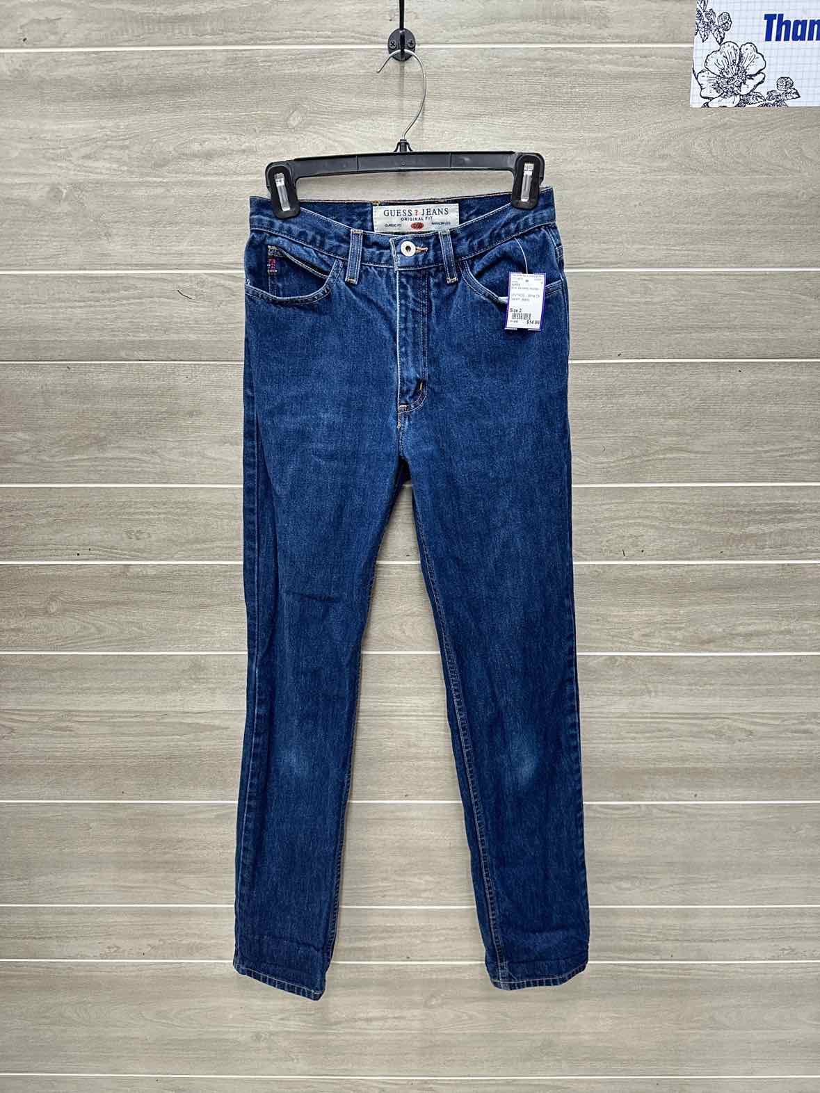 GUESS Size 2 Blue Womens Jeans