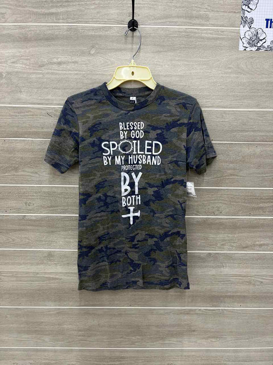 Olive Womens Women Size Small Shirt
