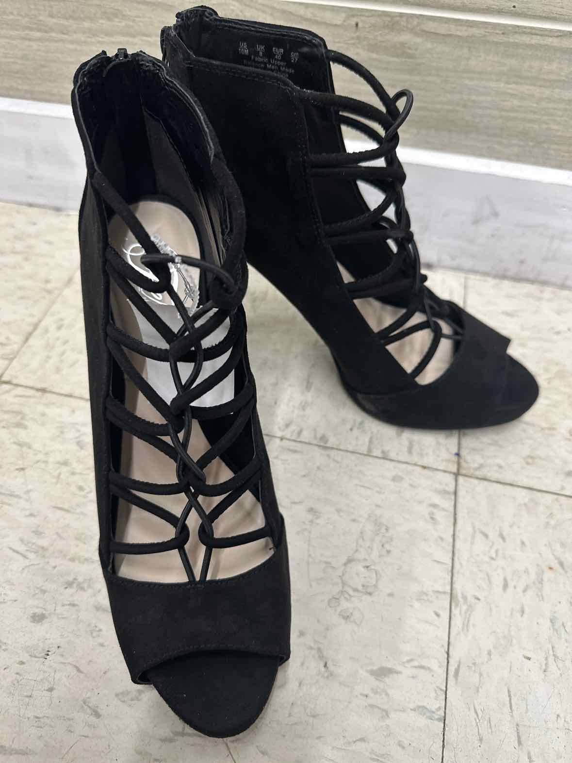 Fergie US Shoe Size 10 Black Womens Sandals