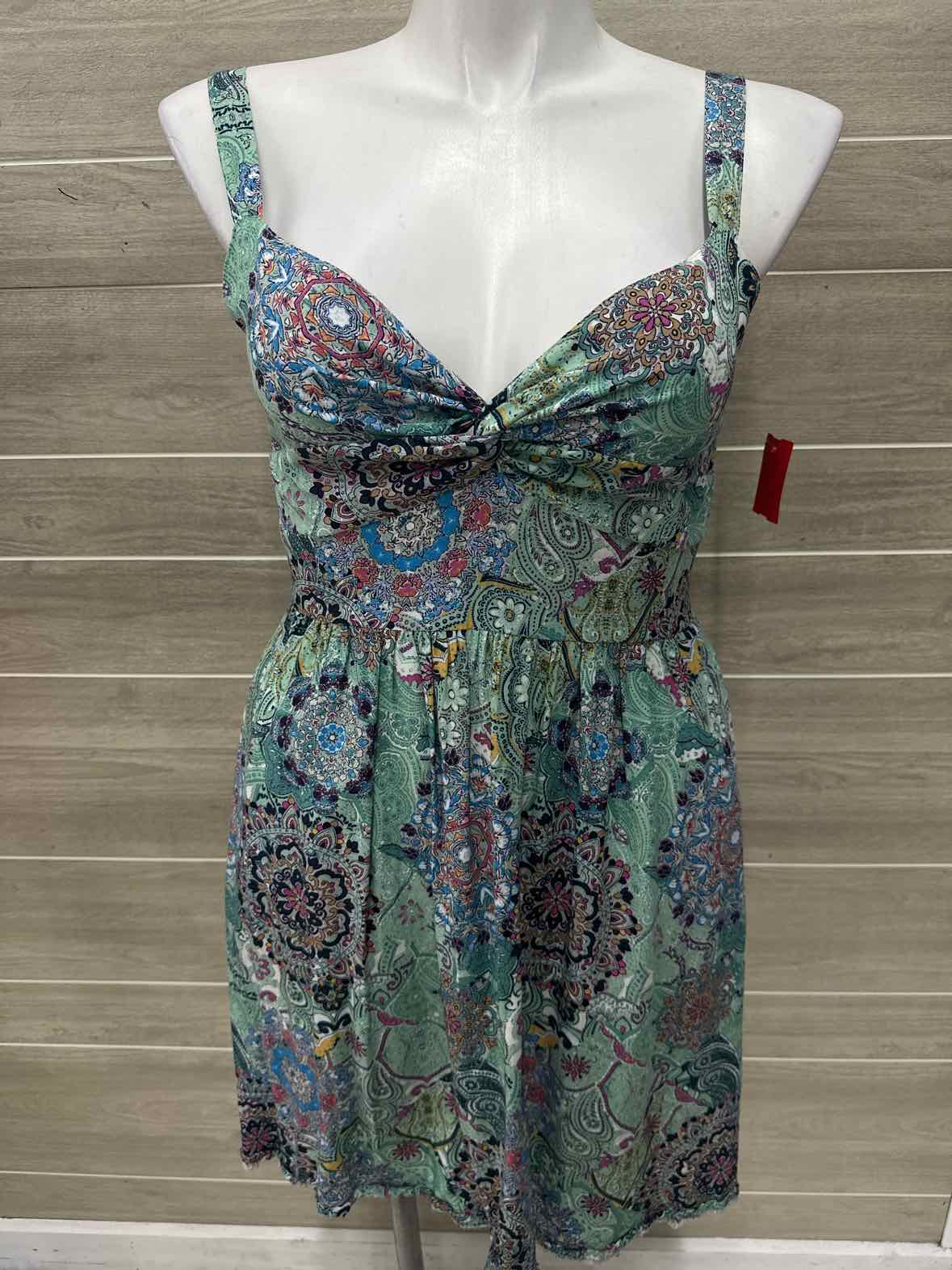 Maurices Size 12 Green Womens Dress