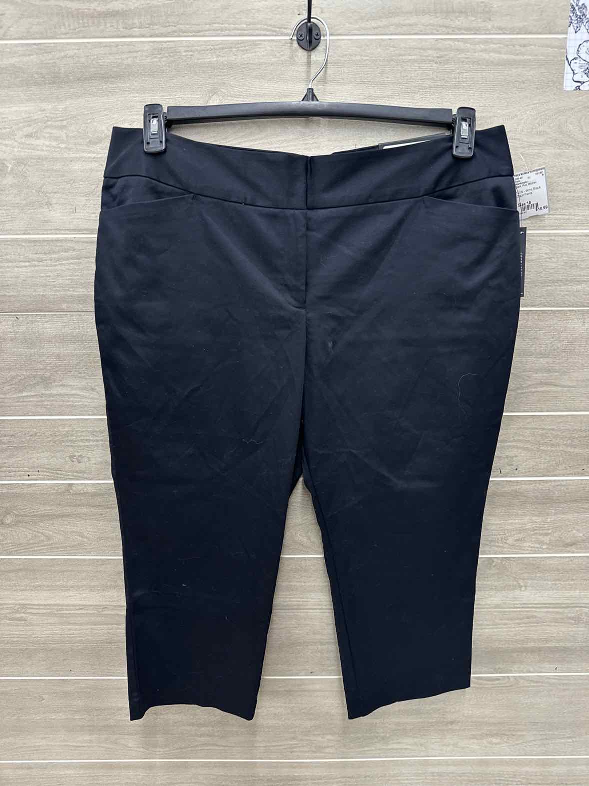 Worthington Size 18 Black Plus Pants