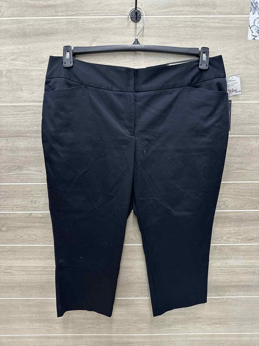 Worthington Size 18 Black Plus Pants