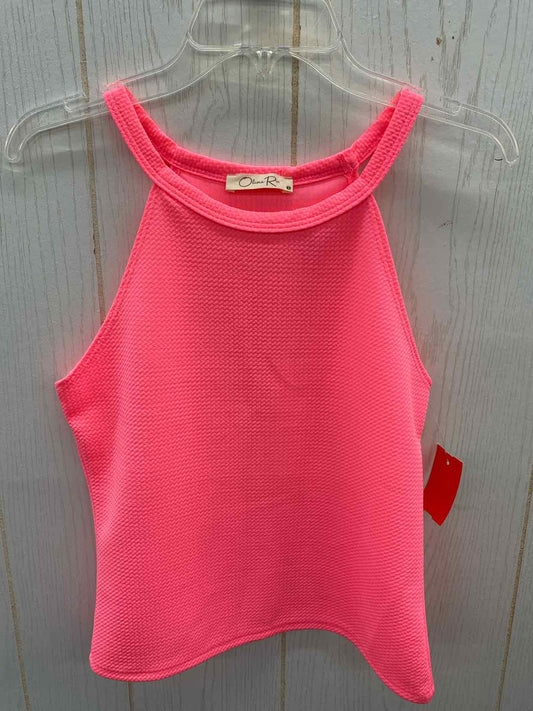 Pink Junior Size Small Tank Top